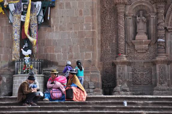 A Catedral de Puno, no Peru